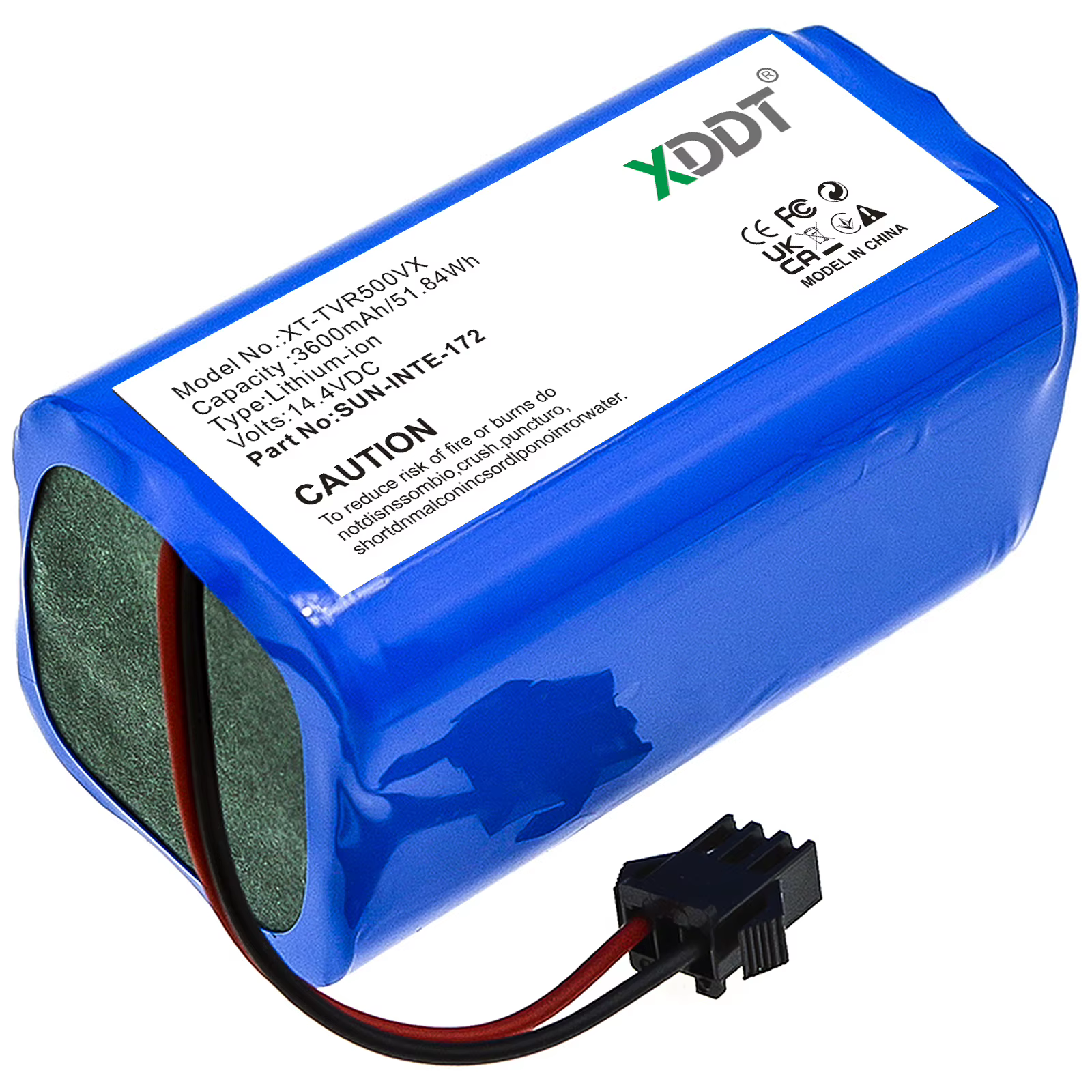 Batterie 3500mAh pour aspirateur Robot Left M210 M210P M213 M1