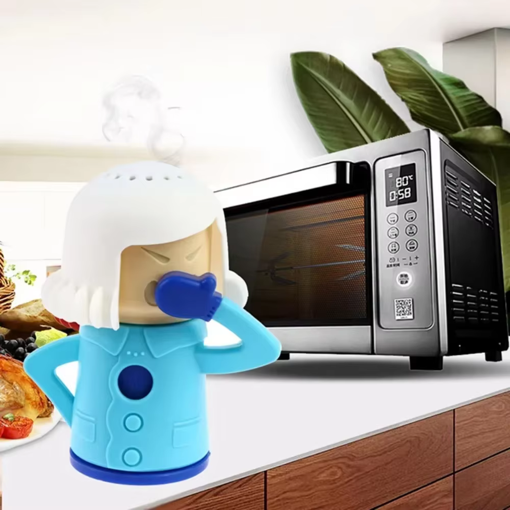 Angry Mama – nettoyeur à vapeur pour four à micro-ondes