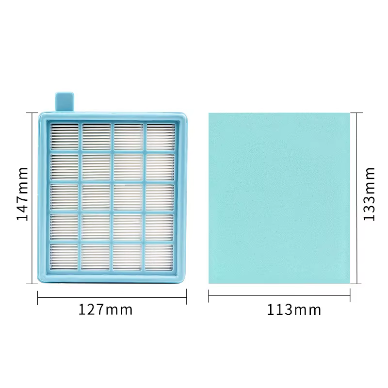 Filtre maille filtre HEPA BUFFALO-MISTRAL pour aspirateur Philips FC8470 FC8471 FC8472 FC8473 FC8474 FC8476 FC8477