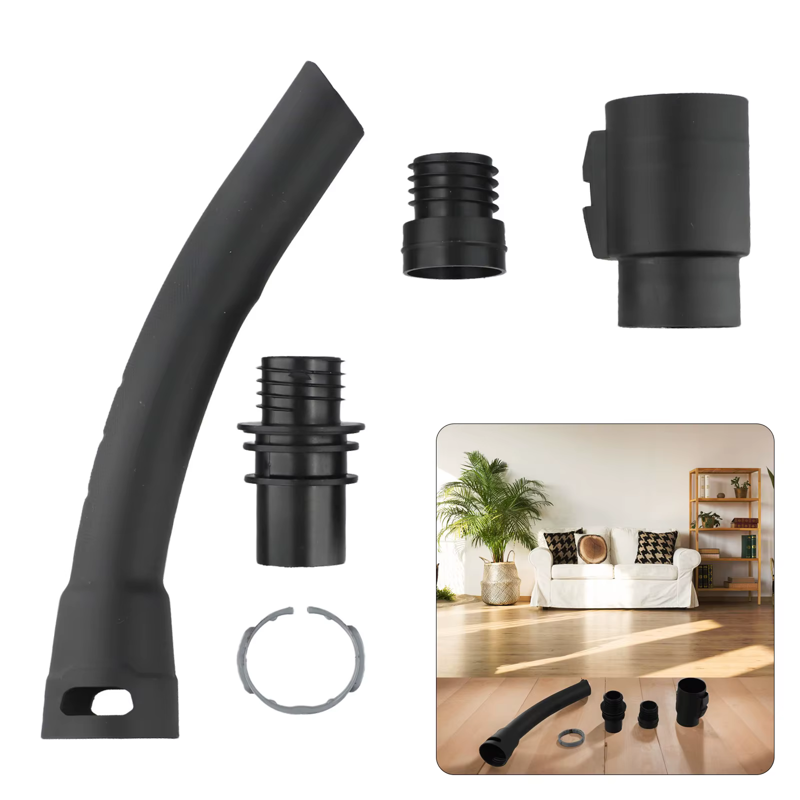 Tuyau d'aspirateur de remplacement de 2.5m pour accessoires