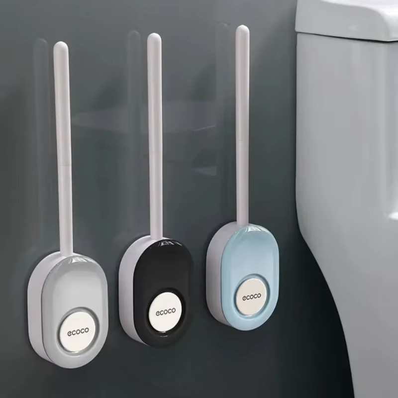 Brosse de toilette murale sans perçage