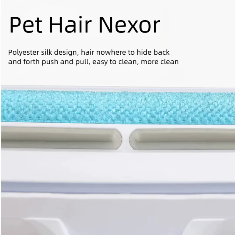 Rouleau réutilisable pour enlever les poils d'animaux avec base autonettoyante