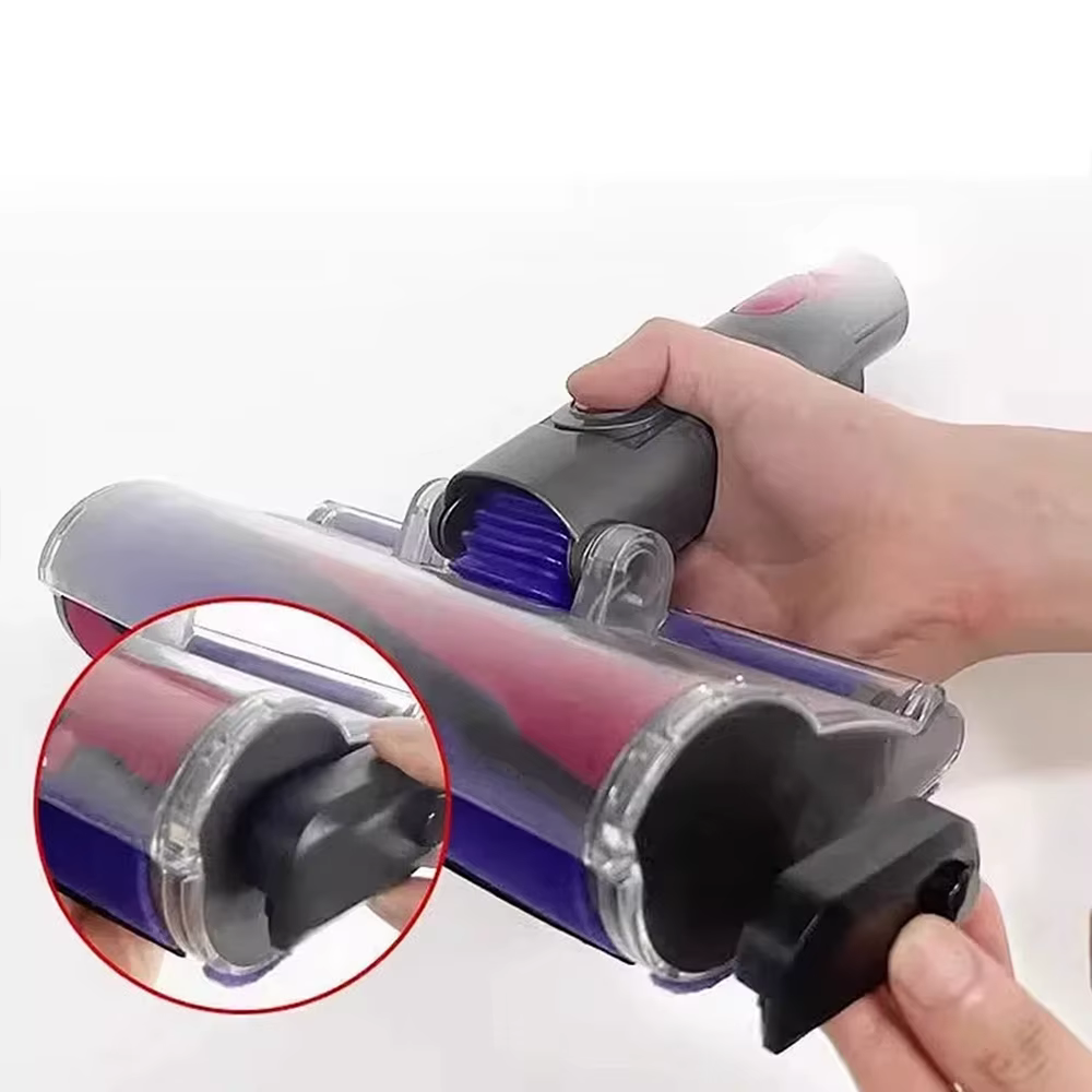 Aspirateur Laser lumières cachées poils d'animaux chats chien fourrure poussière affichage USB lampe à LED pièces d'aspirateur universelles ménage pour Dyson
