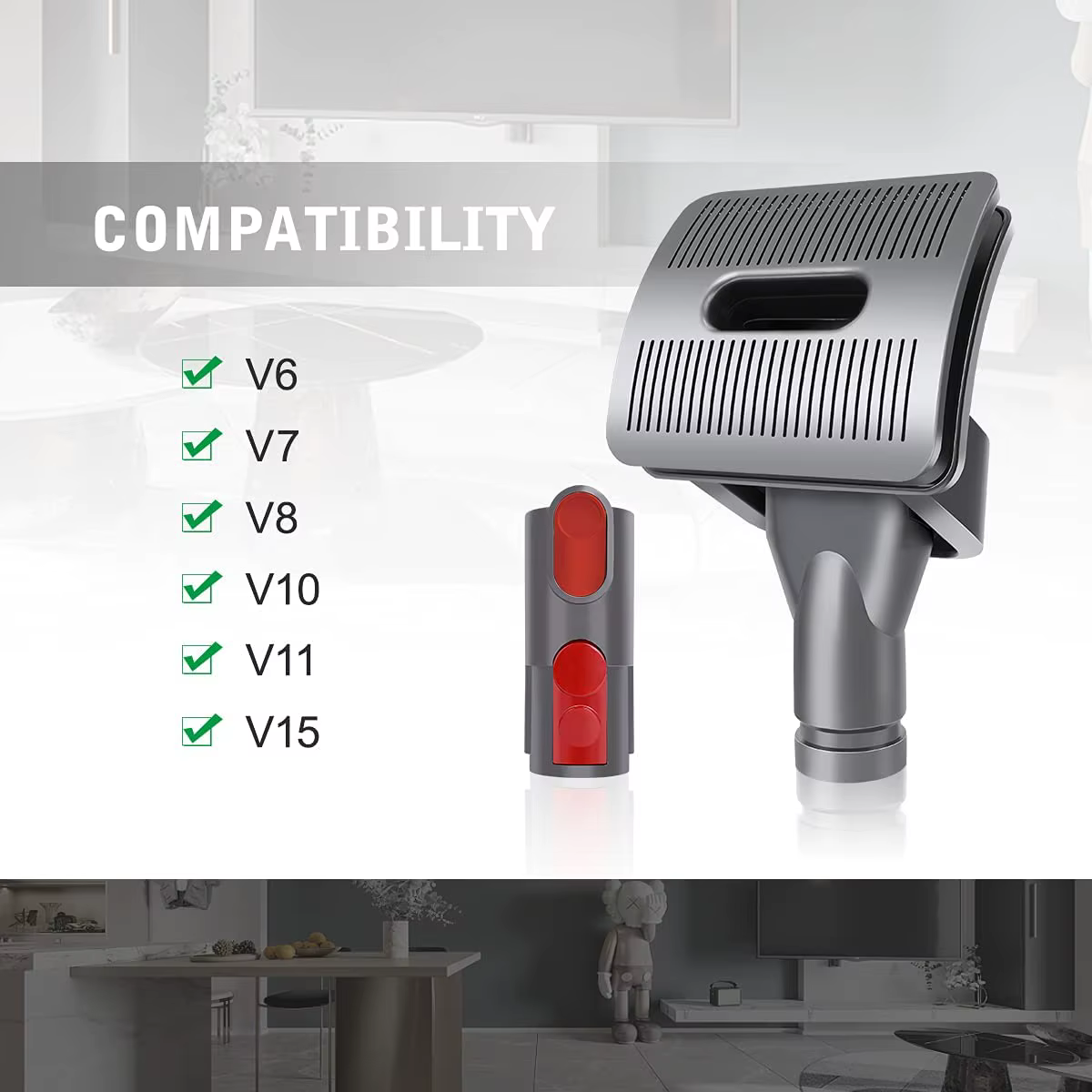 Aspirateur Dyson Dreams Tool, compatible avec Dyson V11, V10, V8, V7, V6, V15