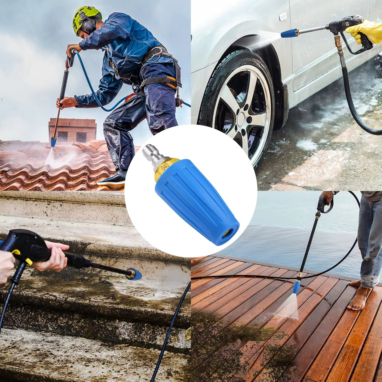 Accessoires de nettoyage de lavage à haute pression
