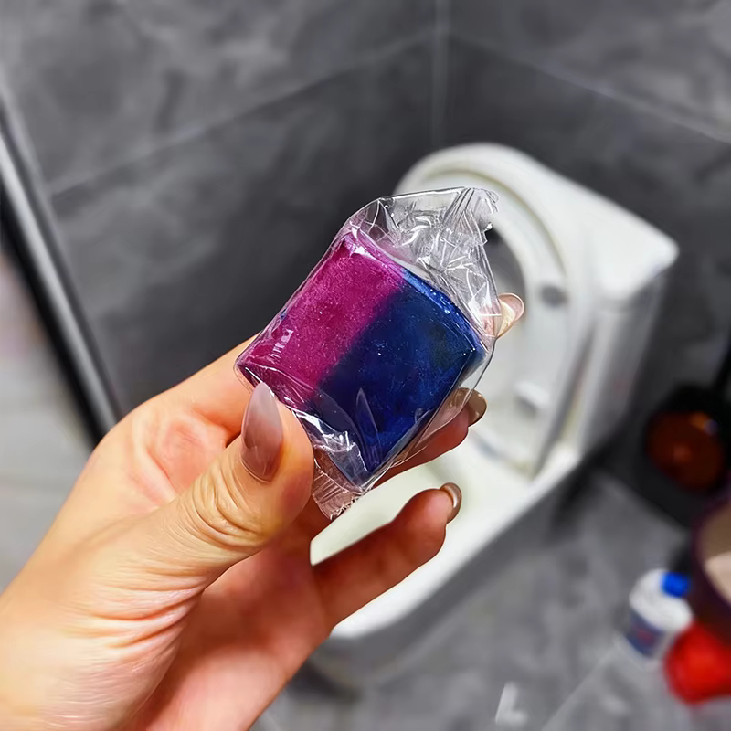 Mini Cube grand nettoyeur de cuvette de toilette, facile à utiliser, détachant, éliminateur d'odeurs longue durée, bloc de nettoyage de cuvette de toilette de bain