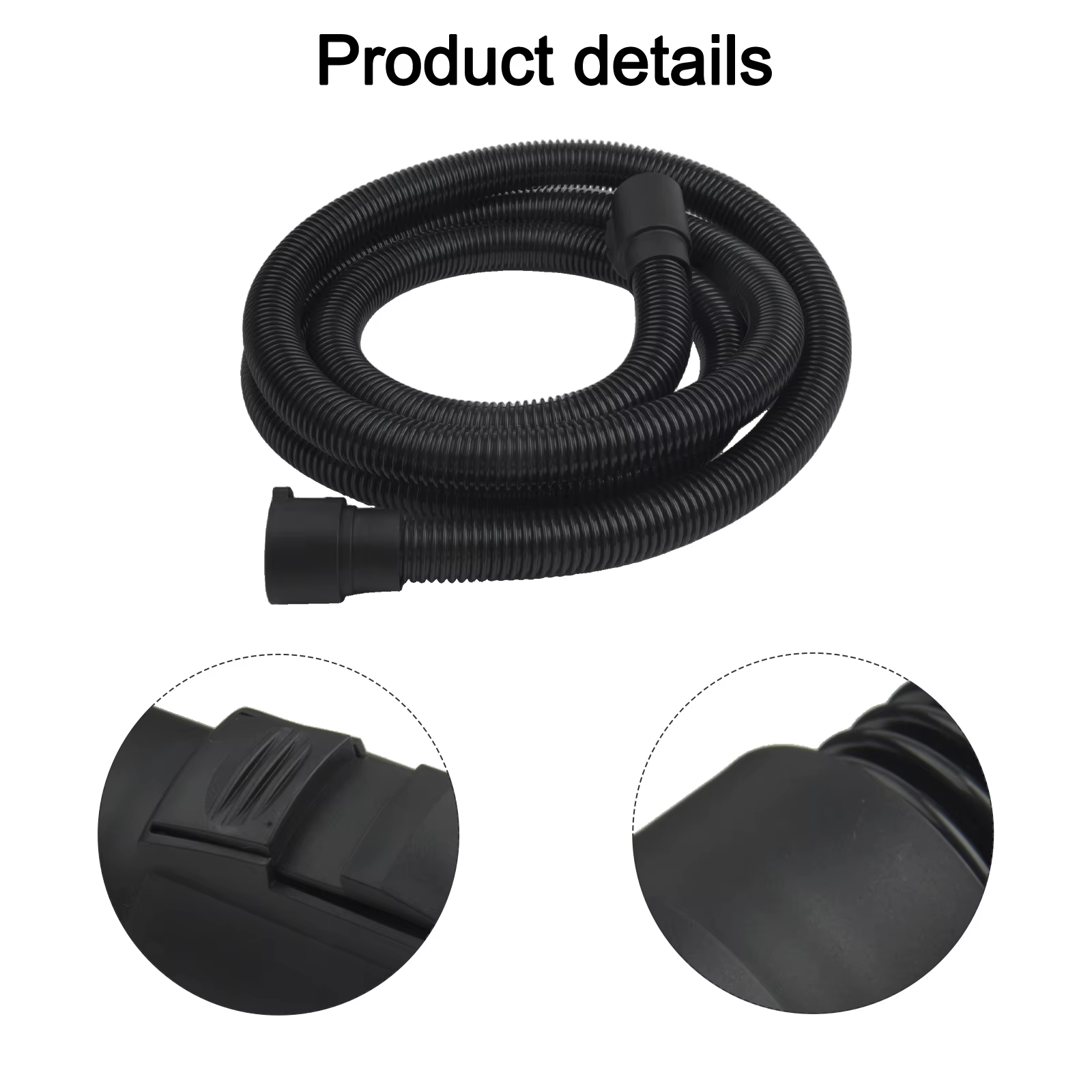 Extension de tuyau d'aspiration 2.5/3.5m pour Karcher NT20 30 WD1 WD2 WD3 WD4 WD5 WD6 2.863-305.0 Aspirateurs