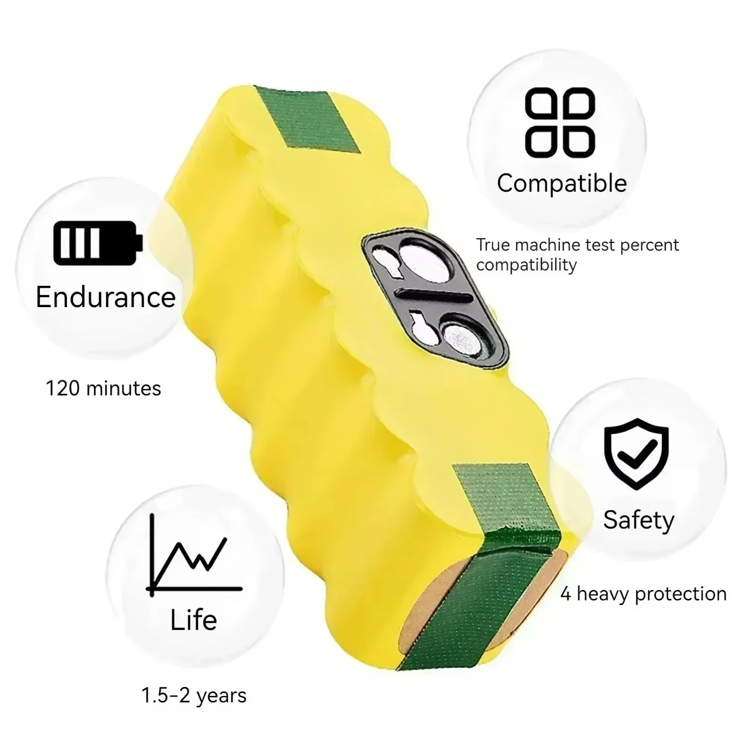 Pour iRobot Roomba batterie