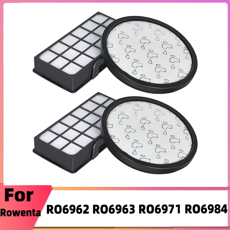 Filtre Hepa pour Rowenta ZR 006001 Kit d'accessoires de filtre pour aspirateur RO6921EA RO6941EA RO6951EA RO6954EA RO6963EA RO6984EA