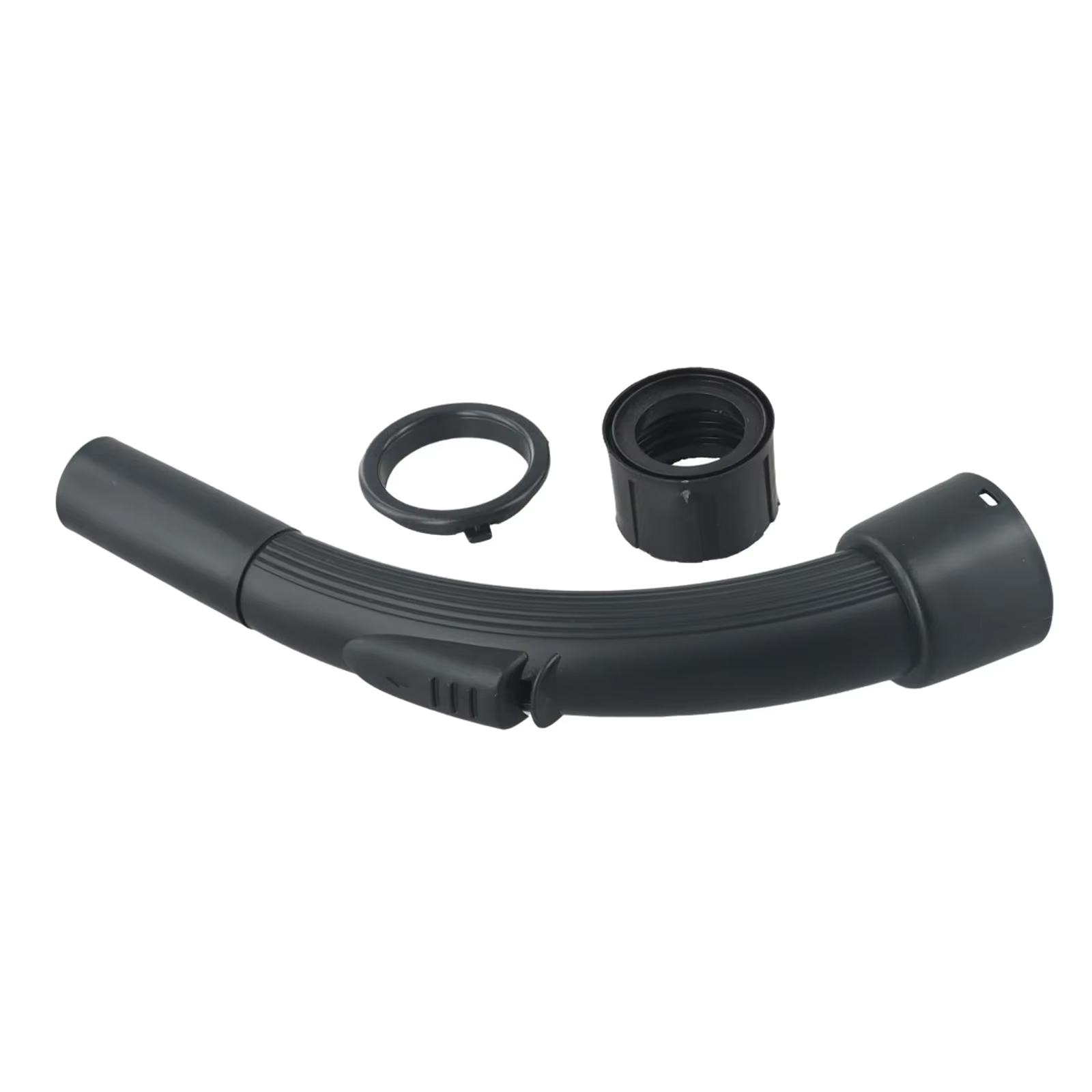 Nettoyez sans effort chaque coin et recoin avec la baguette d'aspirateur Black Spare, avec poignée courbée et extrémité de tuyau courbée de 32 mm pour Hoover.