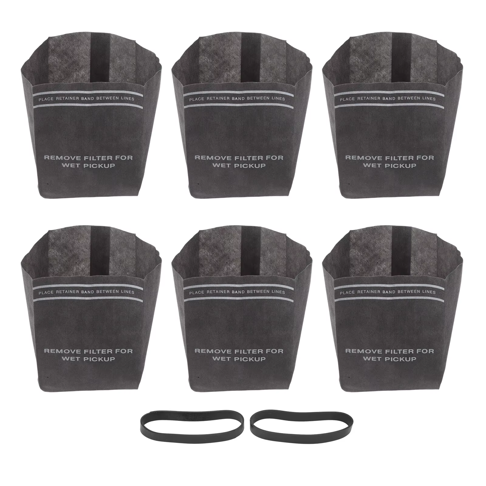 1 jeu de sacs filtrants pour aspirateur MultiFit VF2000 atelier adapté 2.5-5 WS01025F2