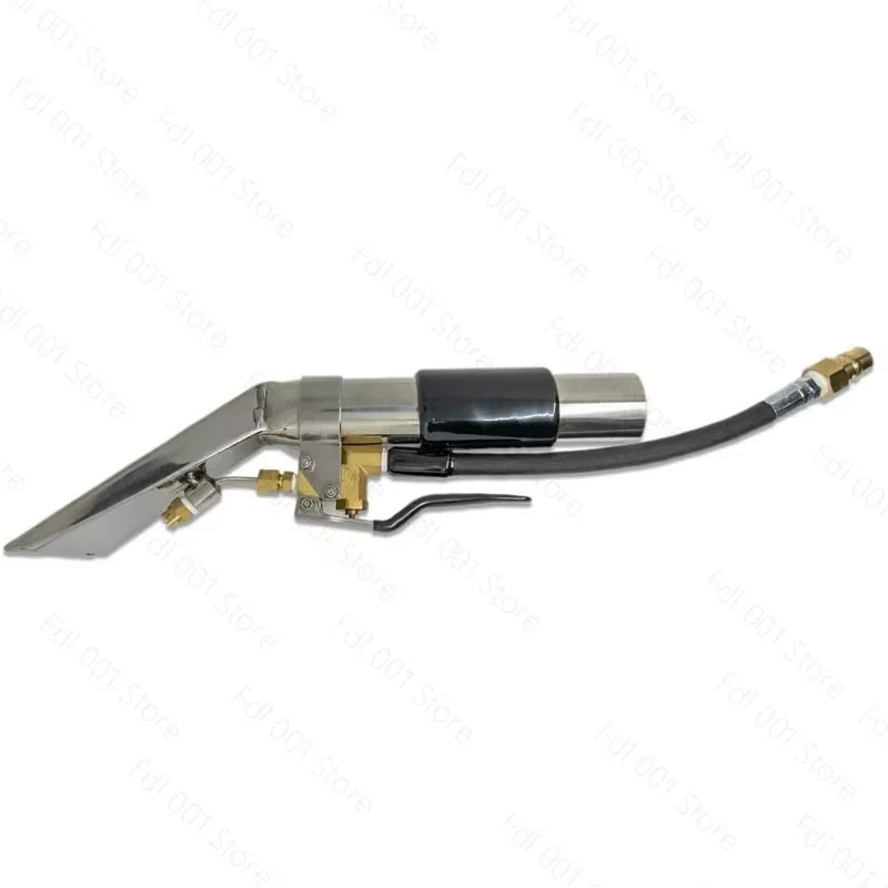 Aspirateur portable pour le nettoyage des tissus d'ameublement, outil manuel en acier inoxydable pour le nettoyage des tapis, avec fonction de visualisation.