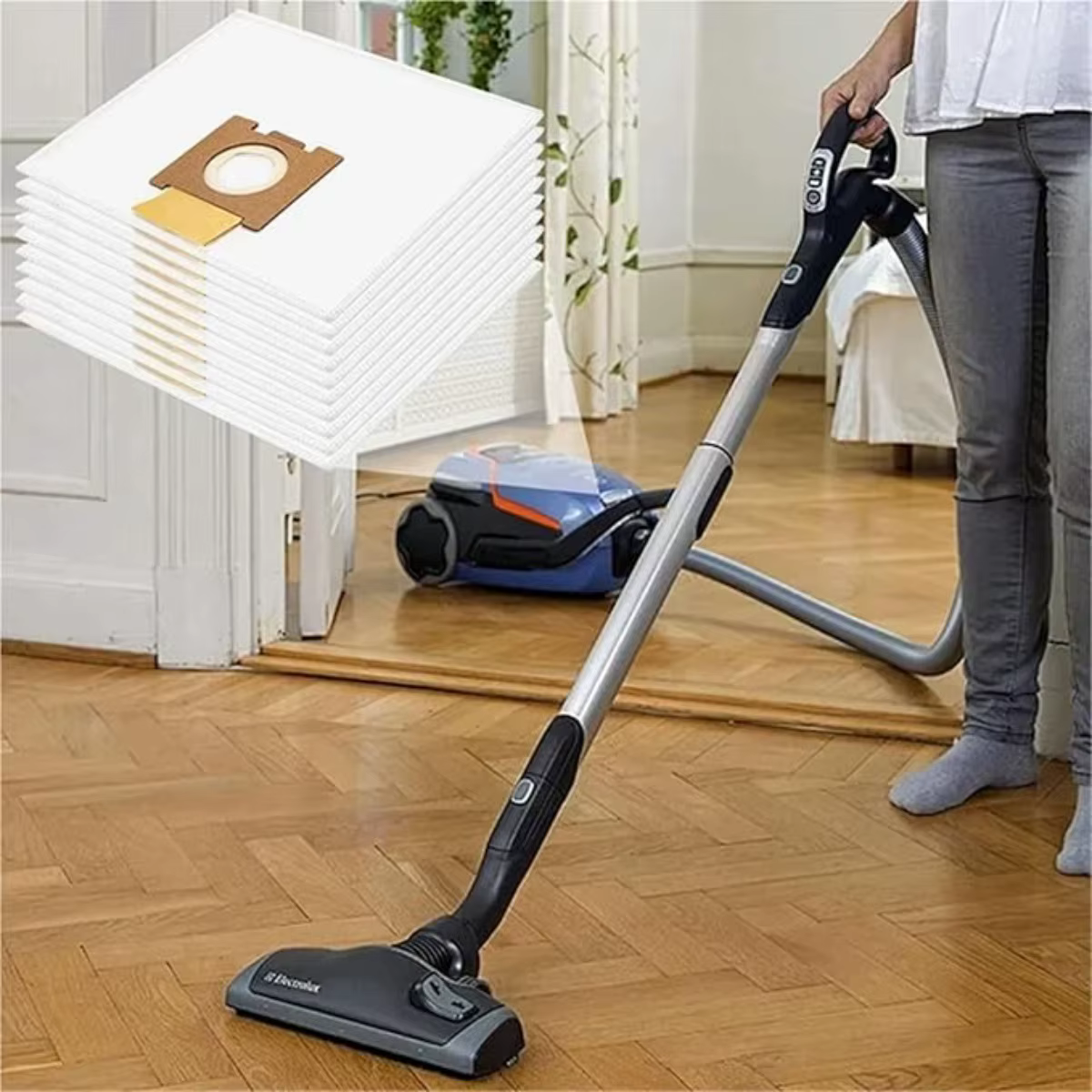 Sacs d'aspirateur pour Hoover H81/H81 Pure Epa/Telios Extra