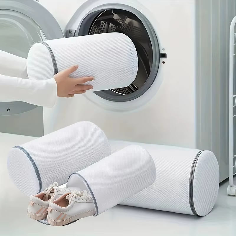 360 ° Sac de lavage polyvalent pour chaussures - Sac à linge en maille durable pour baskets