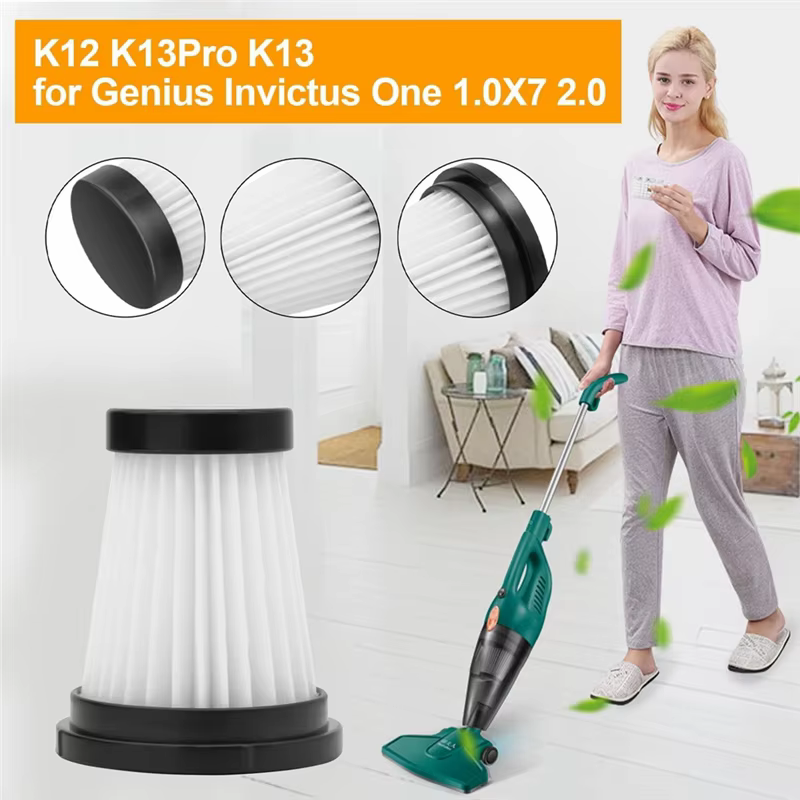 Aspirateur à main filtre HEPA pour MOOSOO K12 Pro K13 pour Genius Invictus One 1.0 X7 2.0