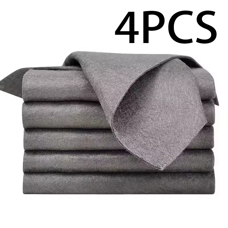 Chiffon de nettoyage magique en microfibre, serviette de nettoyage pour vitres, lavable, sans peluches, chiffons de nettoyage pour fenêtres, miroirs, cuisine, voitures, outil de nettoyage